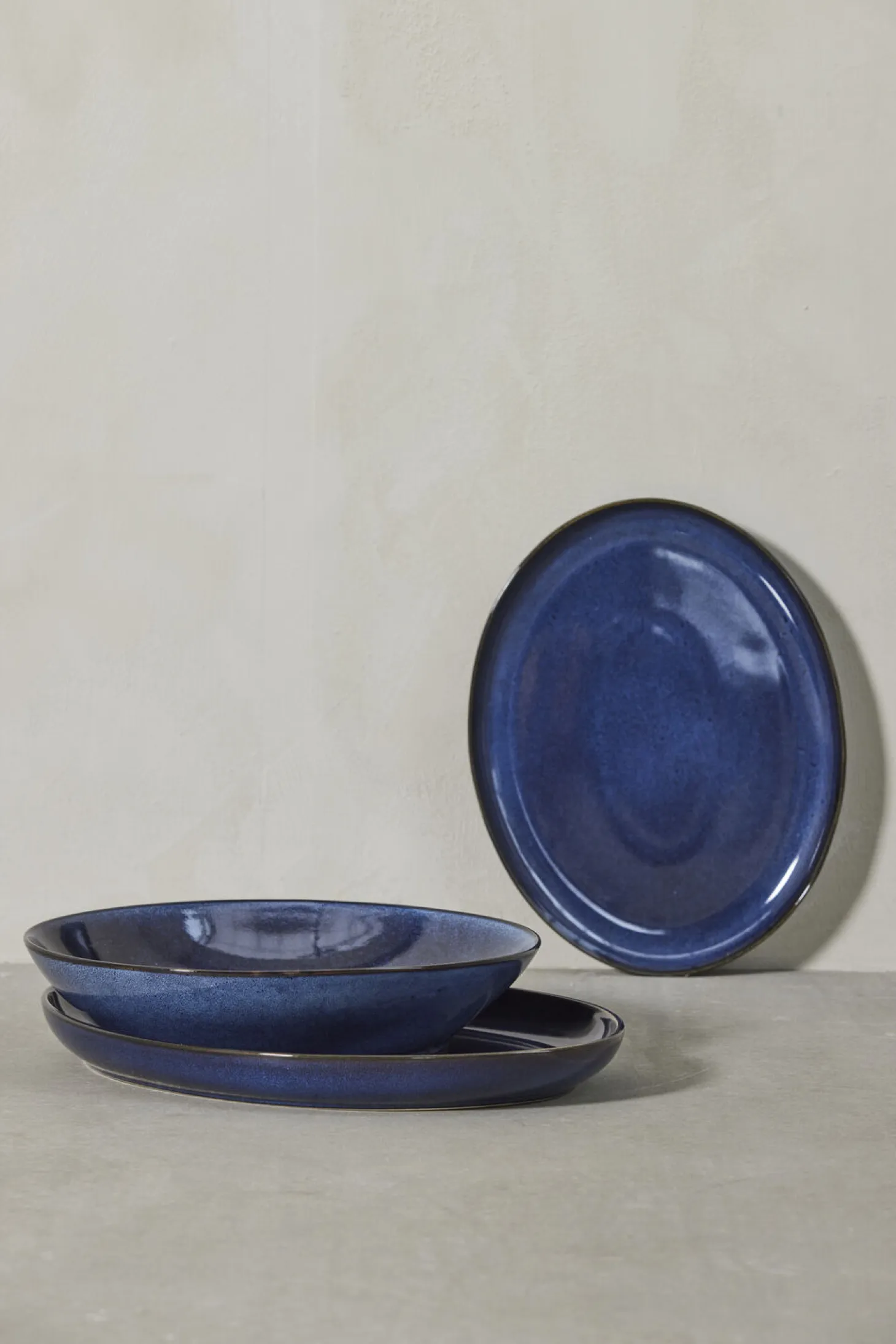 Lene Bjerre - Amera fad 40x30 cm. blå