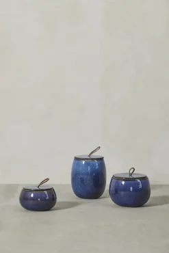 Lene Bjerre - Amera krukke H10,5 cm. blå