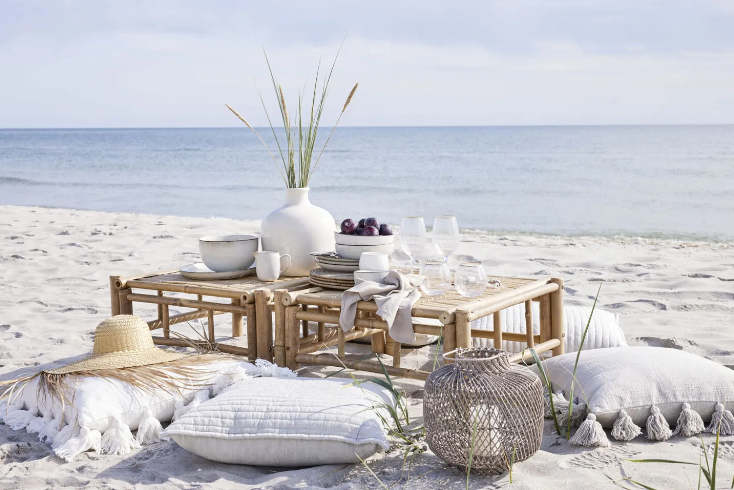 Lene Bjerre - Amera salatskål Ø22 cm. beige