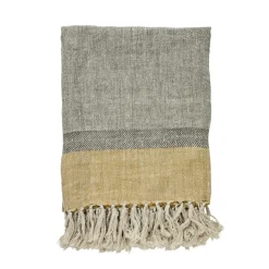 Lene Bjerre - Ana plaid grå 170x130