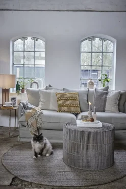 Lene Bjerre - Ana plaid grå 170x130