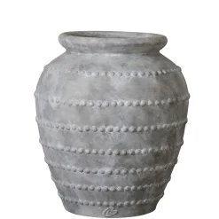 Lene Bjerre - Anna stor urtepotte Ø52 cm antik grå