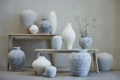 Lene Bjerre - Anna vase H33 cm. antik grå