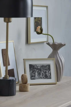 Lene Bjerre - Austin billedramme 25x20 cm. lys guld