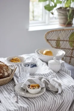 Lene Bjerre - Camille skål 20x20 cm. råhvid