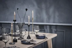 Lene Bjerre - Ciselle vase H31 cm. mørkegrå