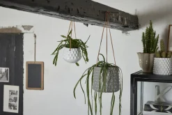 Lene Bjerre - Dotsie hængepotte Ø12cm hvid