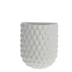 Lene Bjerre - Dotsie væghængt vægpotte H20 cm. hvid