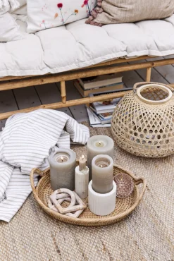 Lene Bjerre - Eliana lysestage 12,5cm. hvid marmor