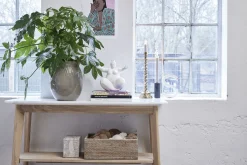 Lene Bjerre - Eliana lysestage 12,5 cm. sort marmor