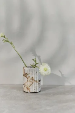 Lene Bjerre - Eliana tandkrus 10,5 cm. sand marmor