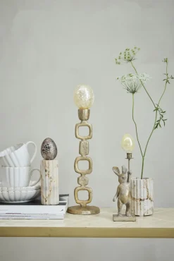 Lene Bjerre - Eliana tandkrus 10,5 cm. sand marmor