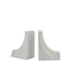 Lene Bjerre - Ellia bogstøtte marmor hvid