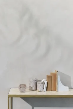 Lene Bjerre - Ellia dekoration 23x10 cm. hvid marmor