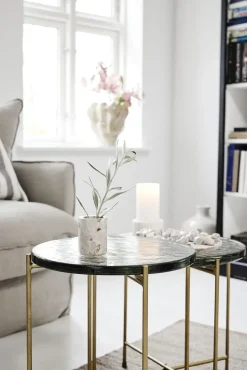 Lene Bjerre - Ellia krukke 6x6 cm. sand marmor