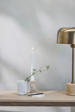 Lene Bjerre - Ellia krukke 6x6 cm. hvid marmor