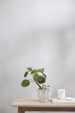 Lene Bjerre - Ellia krukke 6x6 cm. hvid marmor