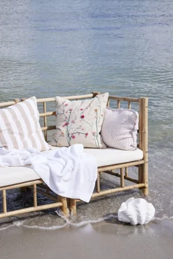 Lene Bjerre - Fiona pude 60x40 cm. gyldenbrun