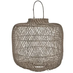 Lene Bjerre - Harper lanterne 40x40 cm. Natur flet