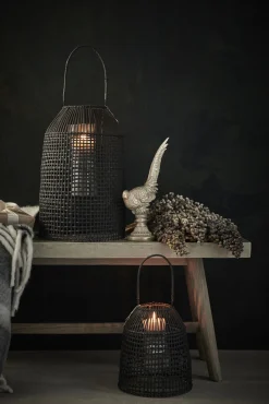 Lene Bjerre - Hazel lanterne H45 cm. sort