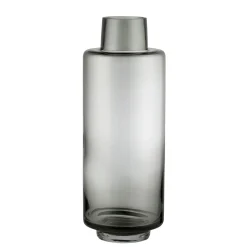 Lene Bjerre - Hedria vase røget grå 30 cm.