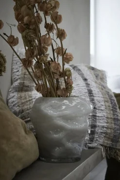 Lene Bjerre - Marinella vase H19,5 cm. sølvgrå