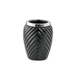 Lene Bjerre - Milda tandkrus H11 cm. sort