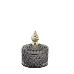 Lene Bjerre - Miya krukke H10,5 cm. mørkegrå