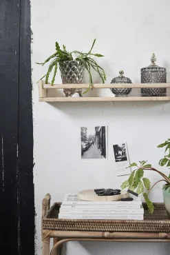 Lene Bjerre - Miya krukke H11 cm. mørkegrå