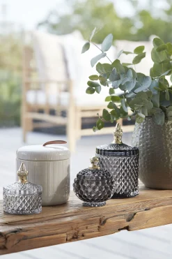 Lene Bjerre - Miya krukke H11 cm. mørkegrå