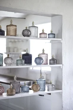 Lene Bjerre - Miya krukke mørkegrøn Ø10,5x17,5 cm