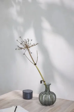 Lene Bjerre - Miyanne vase H21 cm. røget grå