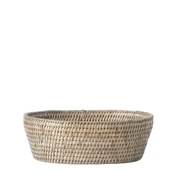 Lene Bjerre - Norah flettet brødkurv H8,5 cm. natur