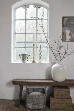 Lene Bjerre - Norah æske m. låg 40x25 cm. Natur