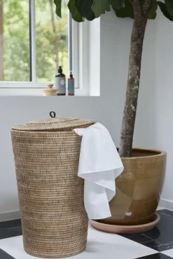 Lene Bjerre - Norah vasketøjskurv 70 cm. høj natur