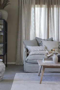 Lene Bjerre - Petrine gardinfag 250x140 cm. sand