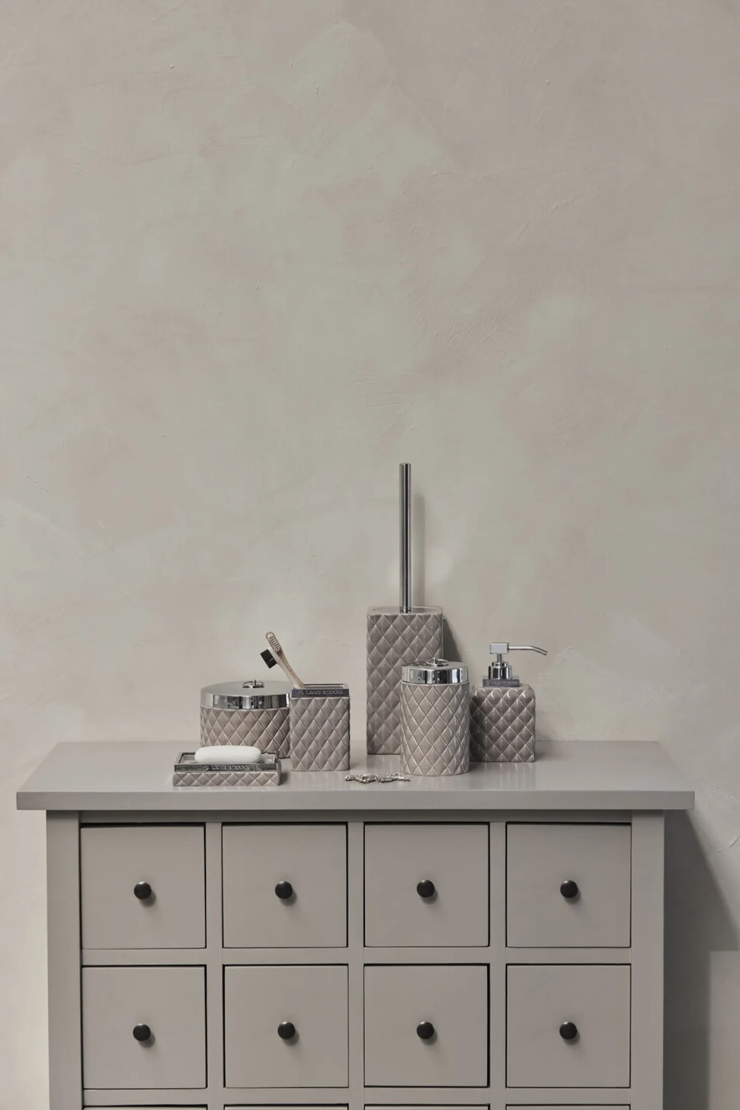 Lene Bjerre - Portia krukke H14 cm. brun