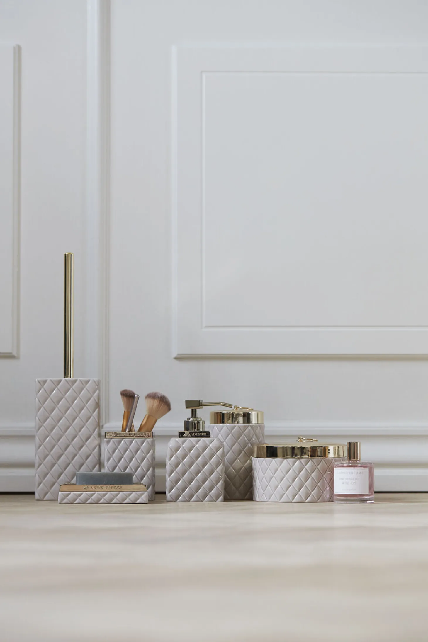 Lene Bjerre - Portia krukke H14 cm. brun