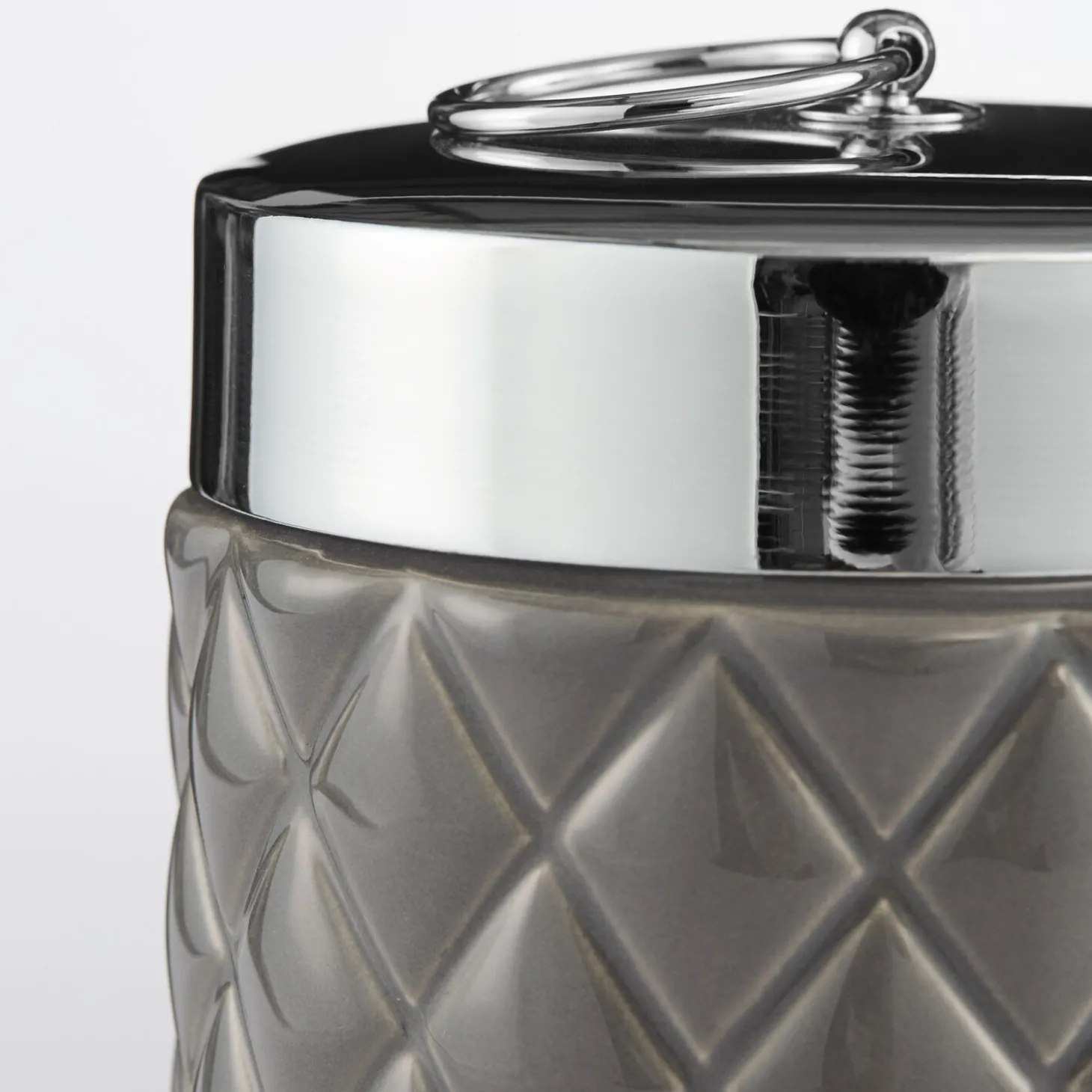 Lene Bjerre - Portia krukke H14 cm. grå