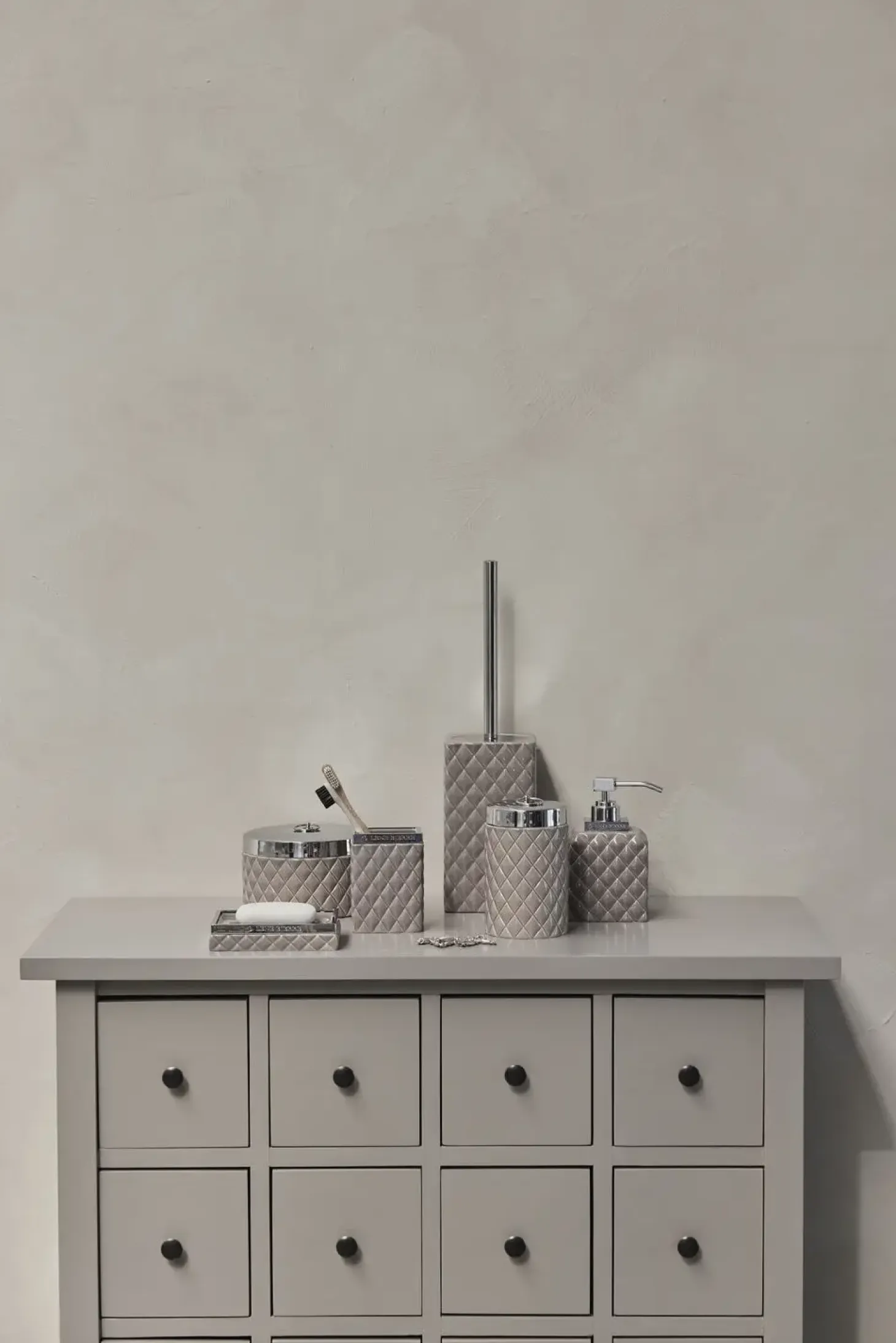 Lene Bjerre - Portia krukke H9 cm. brun