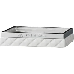 Lene Bjerre - Portia sæbeholder hvid 3 cm.