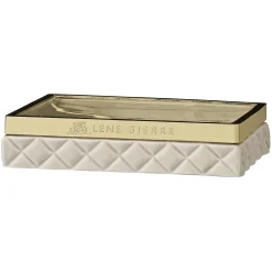 Lene Bjerre - Portia sæbeholder brun sand 3 cm.