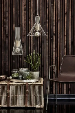 Lene Bjerre - Rustic bloklys støvet grøn mellem