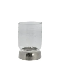 Lene Bjerre - Sandia stage til bloklys H20,7 cm. sølv