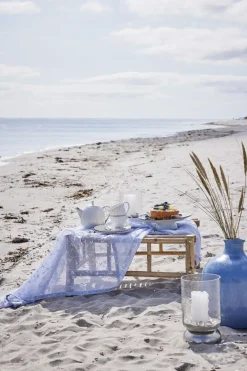 Lene Bjerre - Sandia stage til bloklys H20,7 cm. sølv