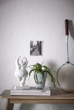 Lene Bjerre - Serafina kvinde figur H28 cm. hvid