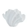 Lene Bjerre - Shella dekorationsvase H23 cm. hvid