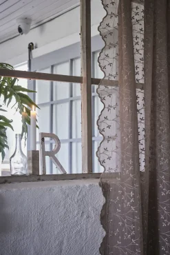 Lene Bjerre - Travina lysestage 11,5 cm. sand marmor