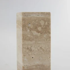 Lene Bjerre - Travina lysestage 10 cm. sand marmor