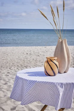 Lene Bjerre - Valona vase i stentøj40,5x23 cm. sand